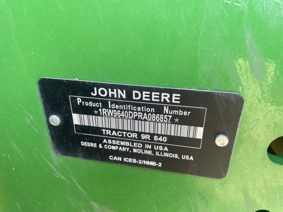 2024 John Deere 9R 640 Tractor 4WD