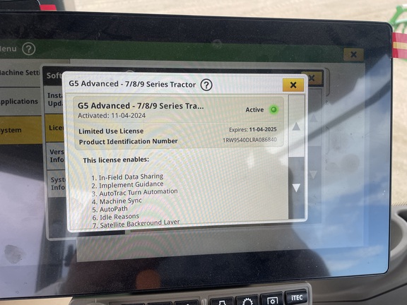 2024 John Deere 9R 540 Tractor 4WD