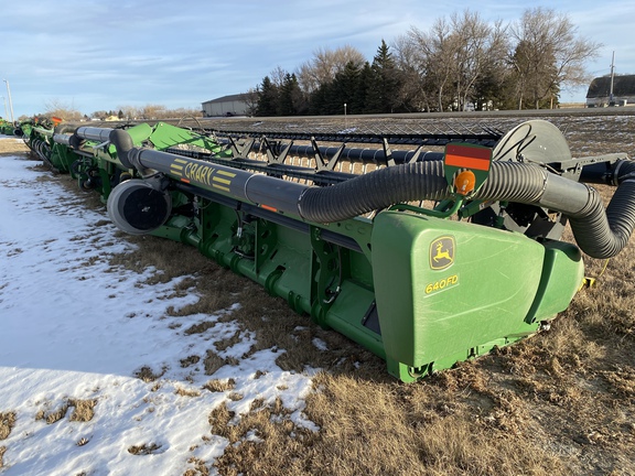 2012 John Deere 640FD Header Combine