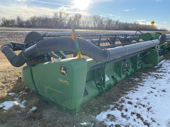 2012 John Deere 640FD Header Combine