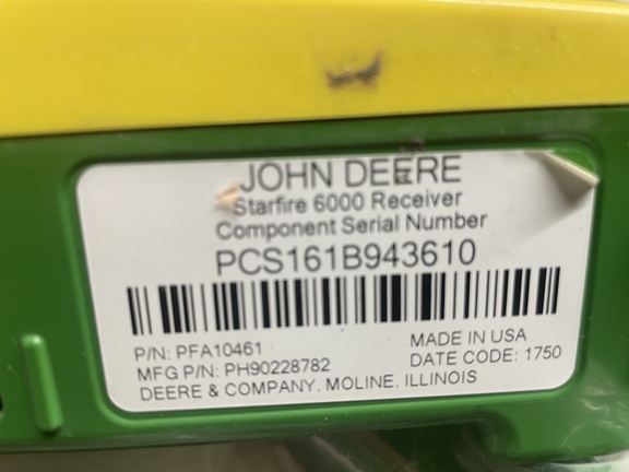 2021 John Deere Starfire 6000 Precision Ag