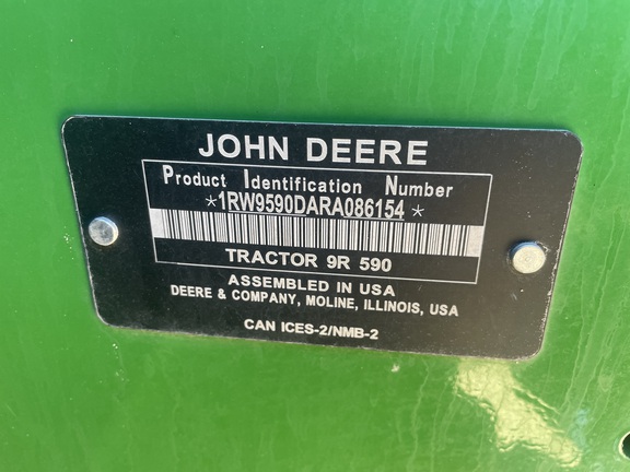 2024 John Deere 9R 590 Tractor 4WD