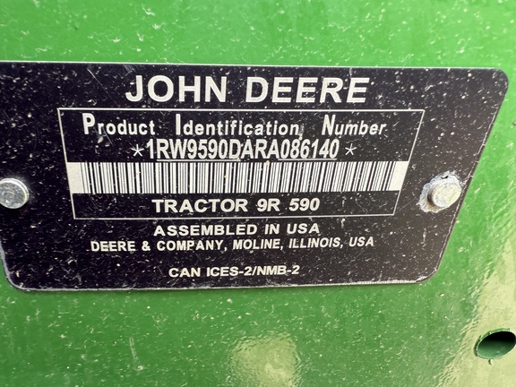 2024 John Deere 9R 590 Tractor 4WD