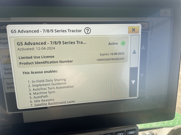 2024 John Deere 9R 590 Tractor 4WD