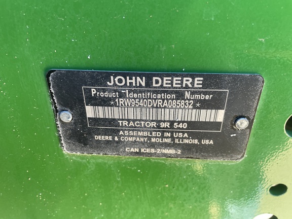 2024 John Deere 9R 540 Tractor 4WD