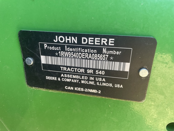 2024 John Deere 9R 540 Tractor 4WD