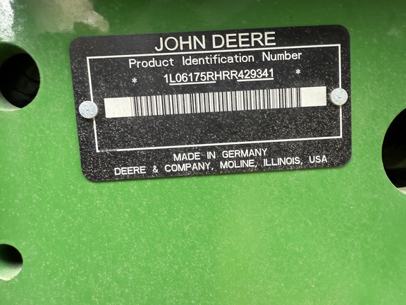 2024 John Deere 6R 175 Tractor