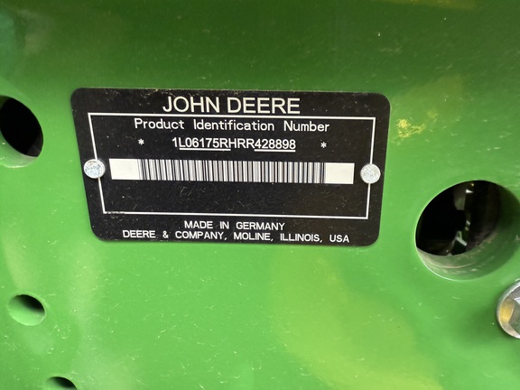 2024 John Deere 6R 175 Tractor