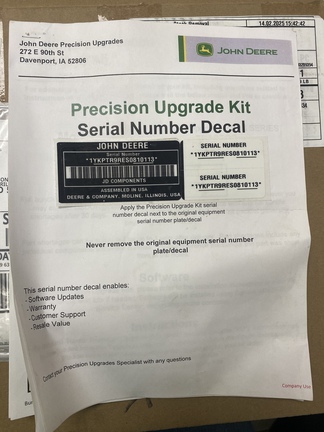 John Deere IMPLEMENT ETHERNET PUK 9R SERIES TRACTOR Precision Ag