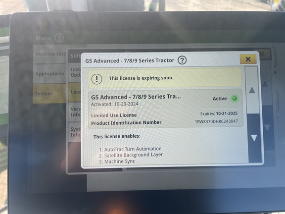 2024 John Deere 8R 370 Tractor