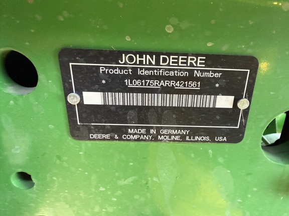 2024 John Deere 6R 175 Tractor