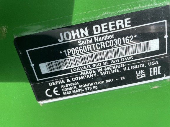 2024 John Deere 6R 175 Tractor