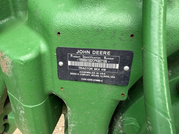 2023 John Deere 8RX 410 Tractor Rubber Track