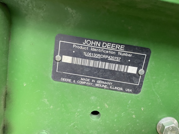 2024 John Deere 6R 130 Tractor