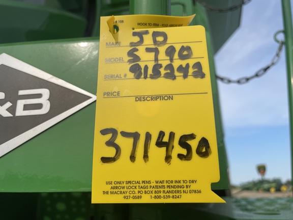2021 John Deere S790 Combine