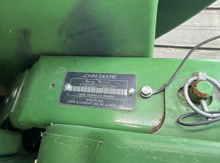 2019 John Deere 745FD Header Combine
