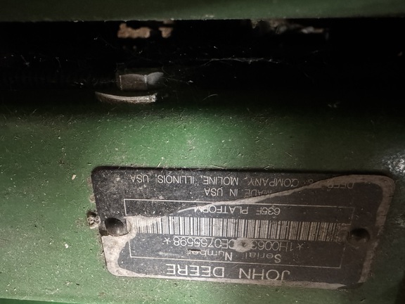 2014 John Deere 635F Header Combine