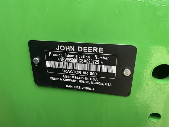 2025 John Deere 9R 590 Tractor 4WD
