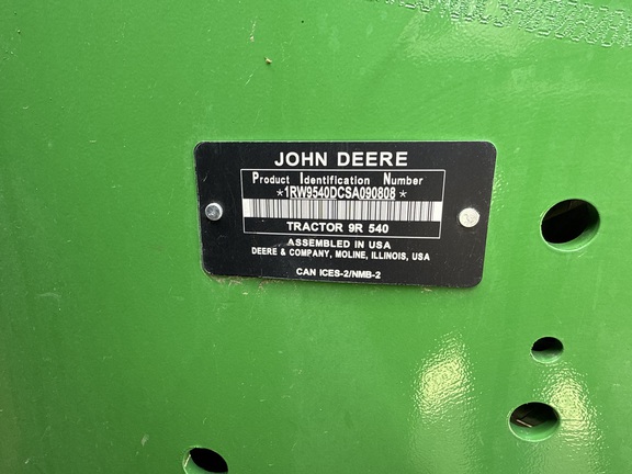 2025 John Deere 9R 540 Tractor 4WD