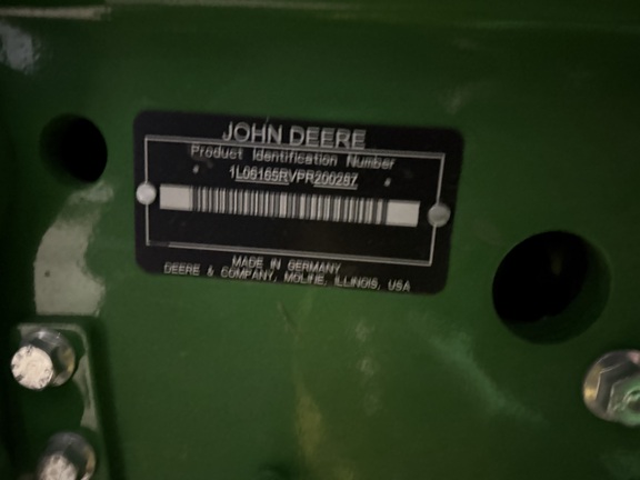 2023 John Deere 6R 165 Tractor