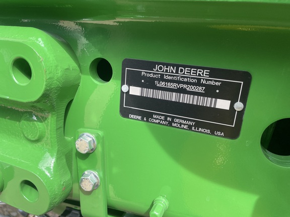 2023 John Deere 6R 165 Tractor