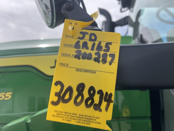 2023 John Deere 6R 165 Tractor
