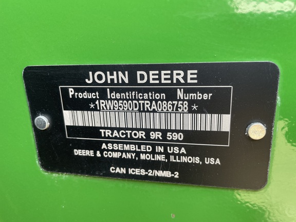2024 John Deere 9R 590 Tractor 4WD