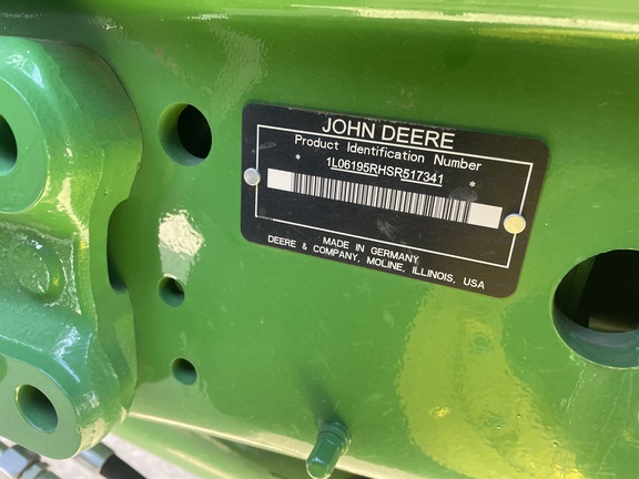 2025 John Deere 6R 195 Tractor