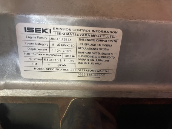 2018 Massey Ferguson GC1705 Tractor Compact