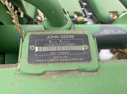2012 John Deere 612C Header Corn Head