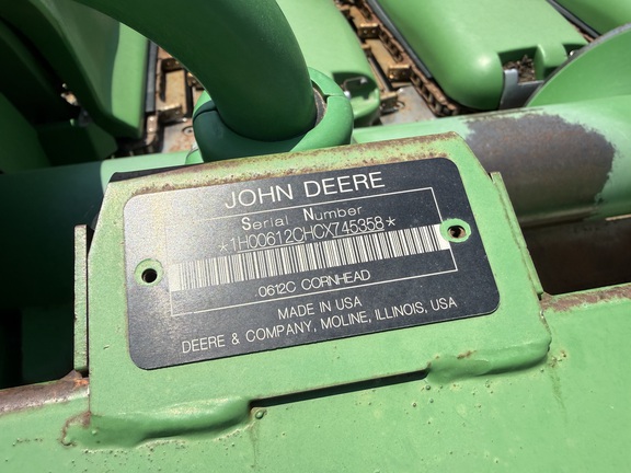 2012 John Deere 612C Header Corn Head