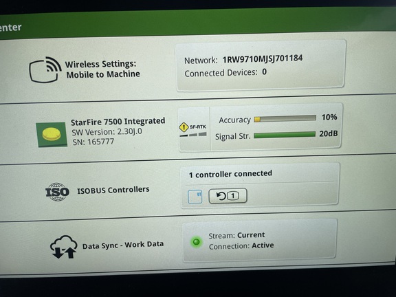 2025 John Deere 9RX 710 Tractor Rubber Track