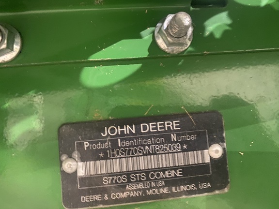 2023 John Deere S770 Combine