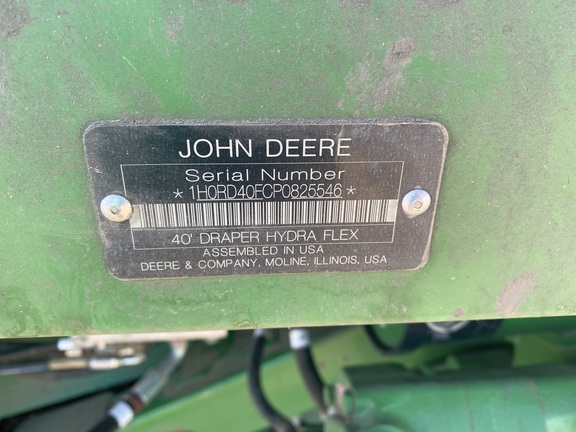 2023 John Deere RD40F Header Combine
