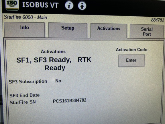 2017 John Deere STARFIRE 6000 Precision Ag