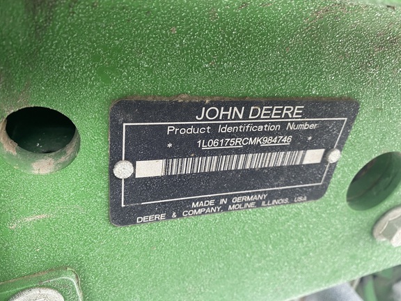 2021 John Deere 6175R Tractor