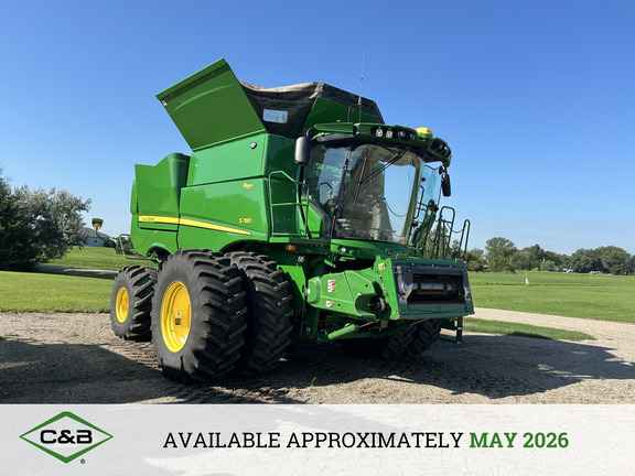 2024 John Deere S780 Combine