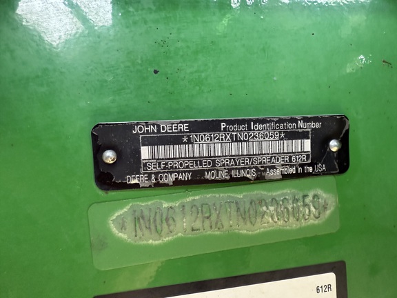 2023 John Deere 612R Sprayer/High Clearance