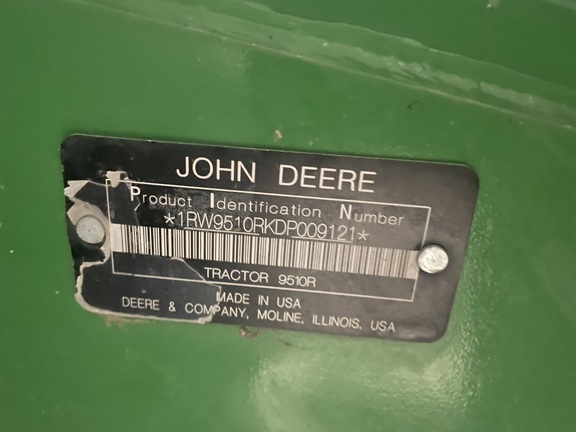 2013 John Deere 9510R Tractor 4WD
