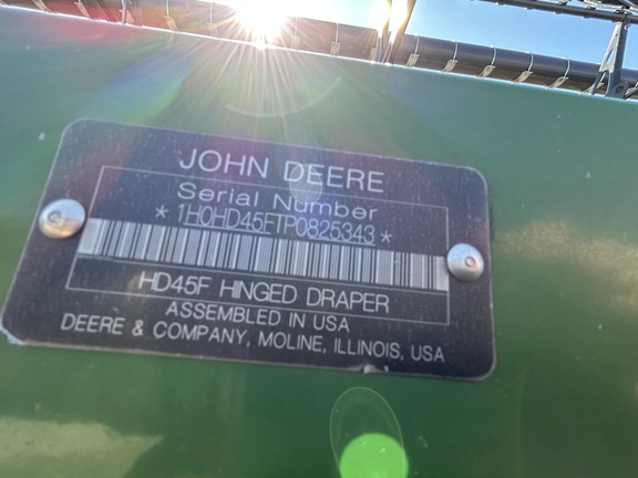 2023 John Deere HD45F Header Combine