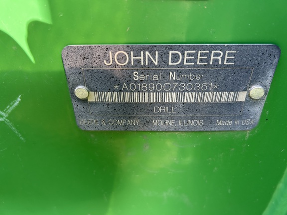 2009 John Deere 1890 Air Seeder