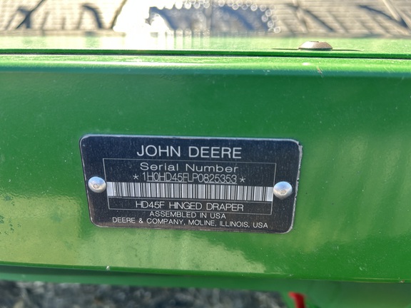2023 John Deere HD45F Header Combine