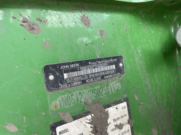 2025 John Deere 612R Sprayer/High Clearance