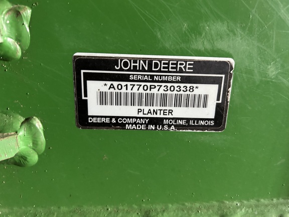 2008 John Deere 1770NT CCS Planter