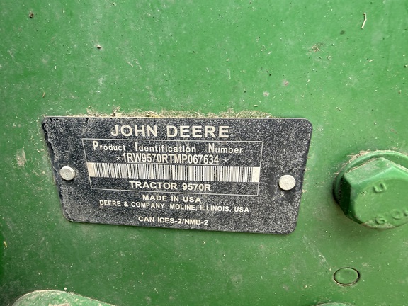 2021 John Deere 9570R Tractor 4WD