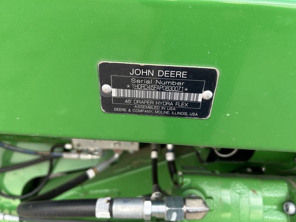 2024 John Deere RD45F Header Combine