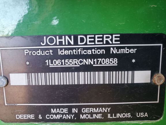 2023 John Deere 6R 155 Tractor