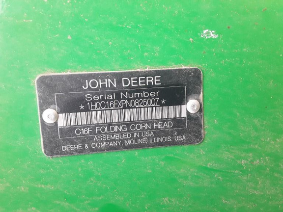 2023 John Deere C16F Header Corn Head