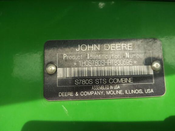 2024 John Deere S780 Combine