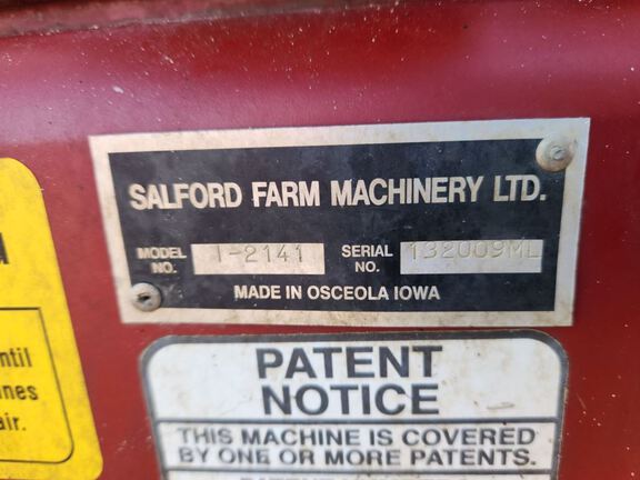 2013 Salford I-2141 Misc